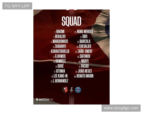 雷恩与巴黎对决大名单揭晓球星齐聚期待精彩赛事